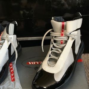 Men’s Hightop Prada Sneakers 9.5